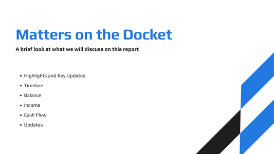 Modern Quarterly Financial Report Presentation