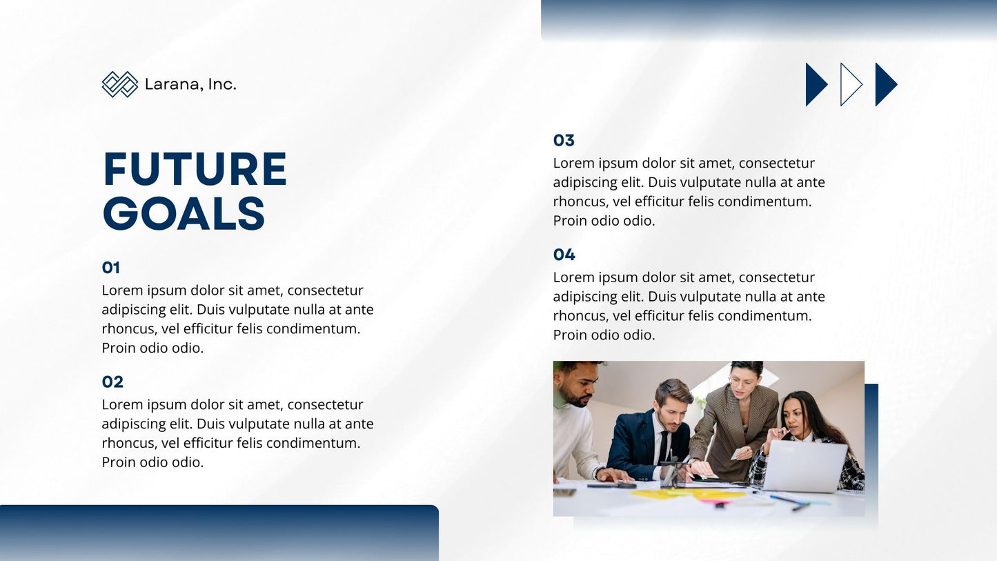 Blue and White Modern Business Proposal Presentation