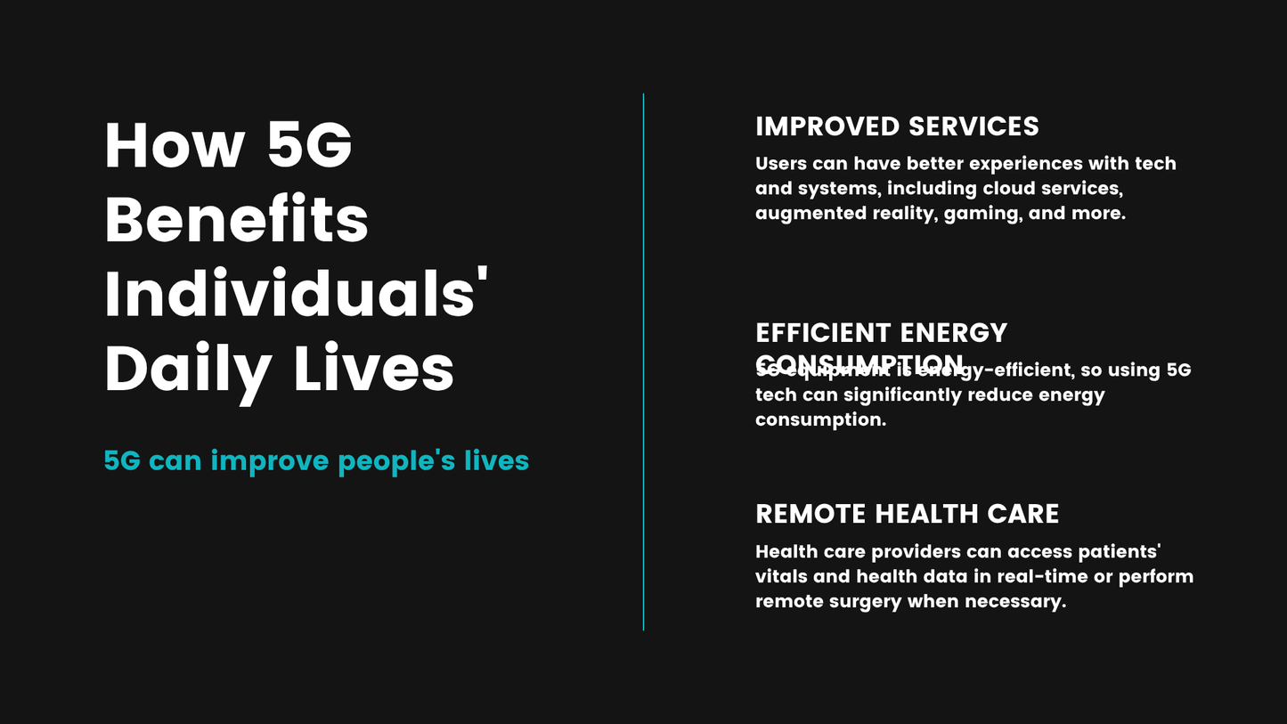 Blue 3D Elements 5G Technology Presentation-（16 pages）