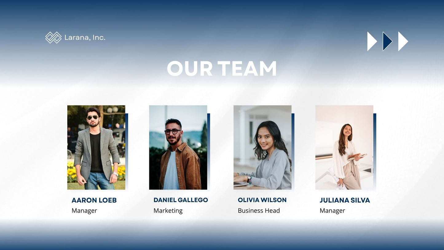 Blue and White Modern Business Proposal Presentation