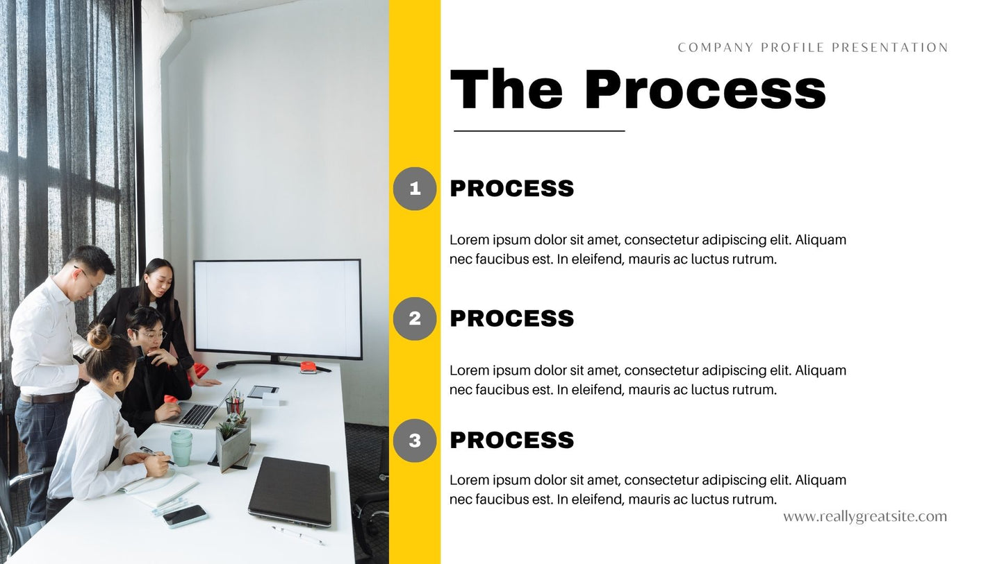 Clean and Professional Company Profile Presentation