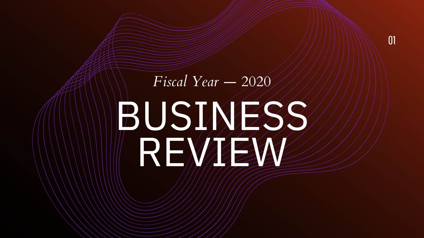 Modern Business Review Presentation