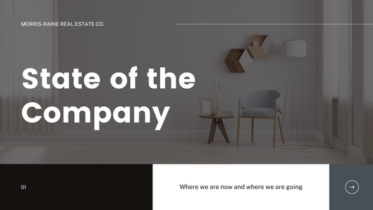 Black and White Photocentric Real Estate Business Meeting Visual Charts Presentation-（Page 18）