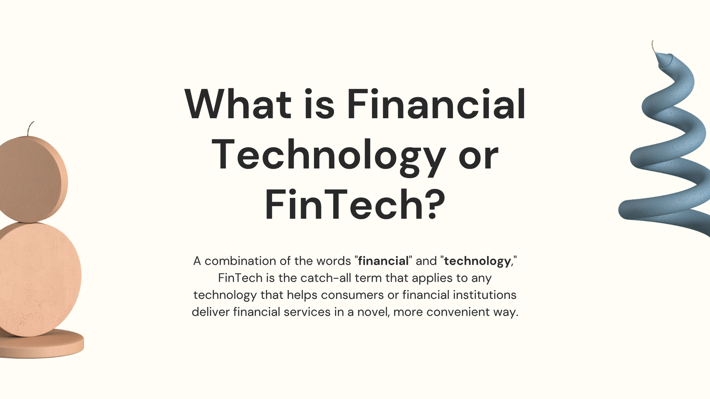 Beige 3D Elements Financial Technology (Fintech) Technology Presentation-（16 pages）