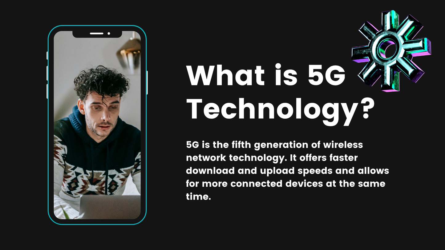 Blue 3D Elements 5G Technology Presentation-（16 pages）