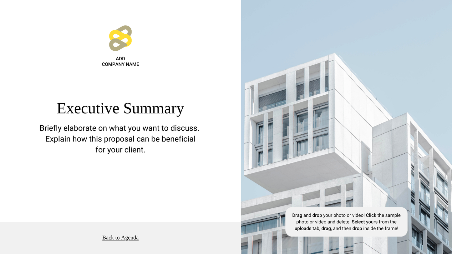 Minimalist Corporate Style Marketing Proposal Business Presentation