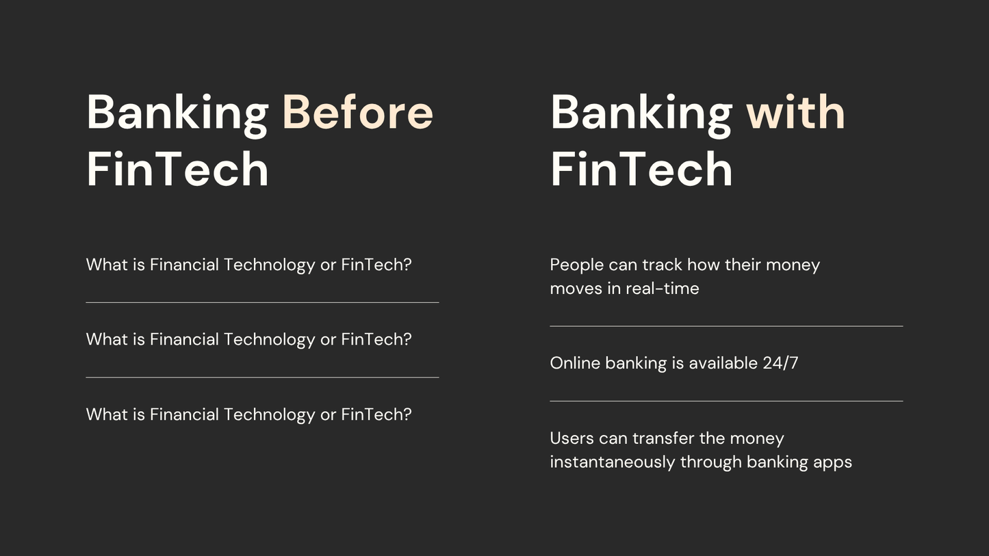 Beige 3D Elements Financial Technology (Fintech) Technology Presentation-（16 pages）