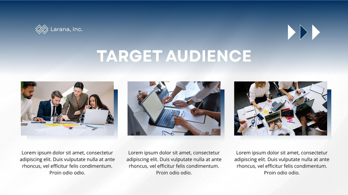 Blue and White Modern Business Proposal Presentation