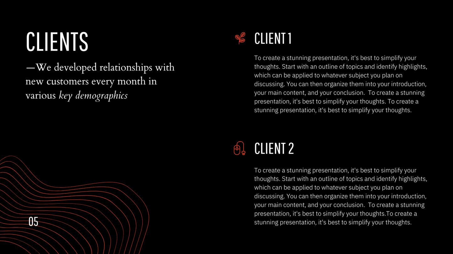 Modern Business Review Presentation