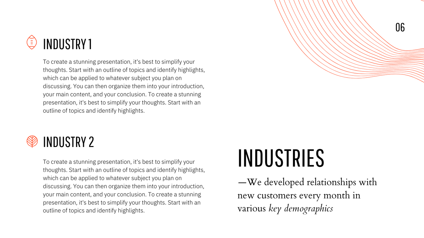 Modern Business Review Presentation