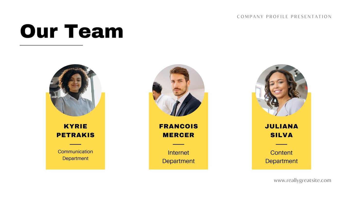 Clean and Professional Company Profile Presentation