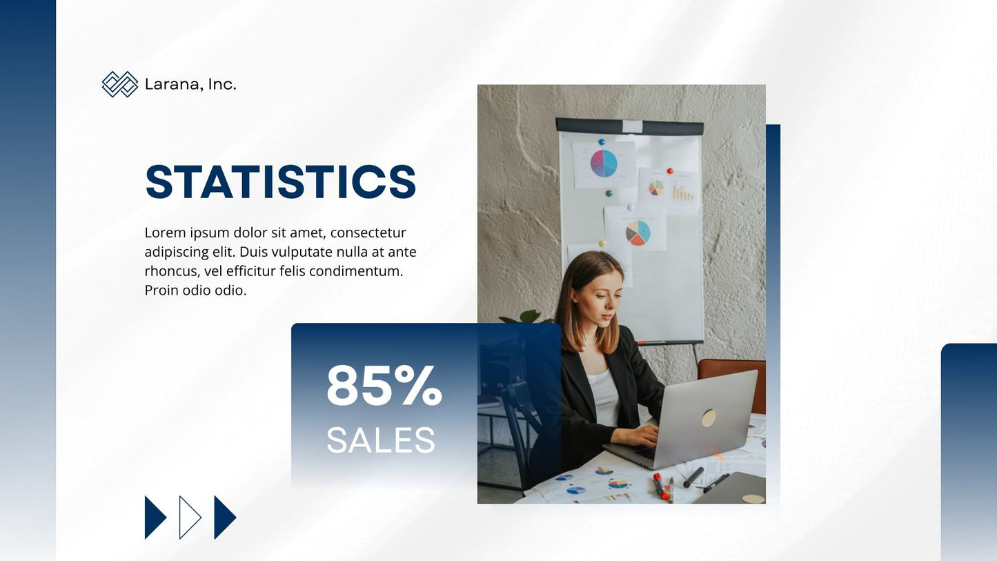 Blue and White Modern Business Proposal Presentation