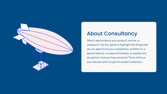 New Products and Services Business Website in Pink White Dark Blue 2D Illustration Style