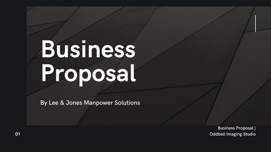 Minimal Business Proposal Presentation