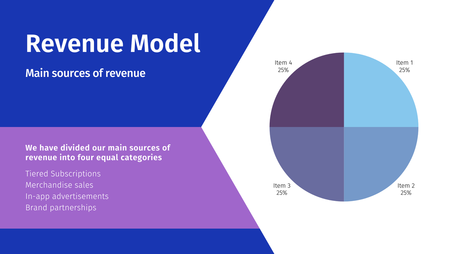 Blue and Purple Casual Corporate Traditional Business Plan Business Presentation