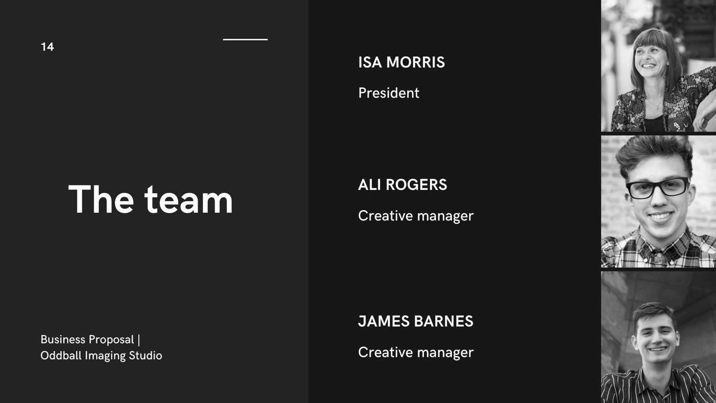Minimal Business Proposal Presentation